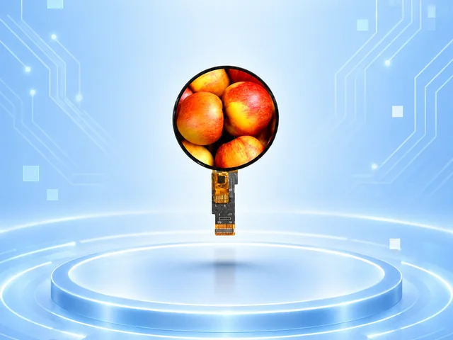 Round LCD Displays