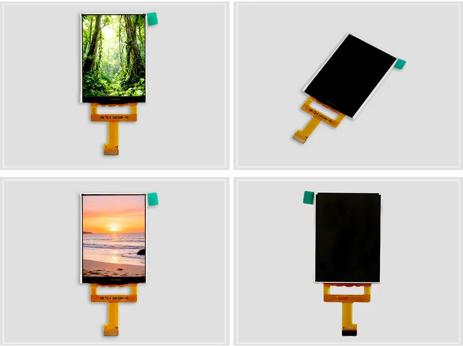 1000nits 2.4" High Brightness TFT LCD Display - JM-PT095-02 | 240x320 Dot Matrix view 3