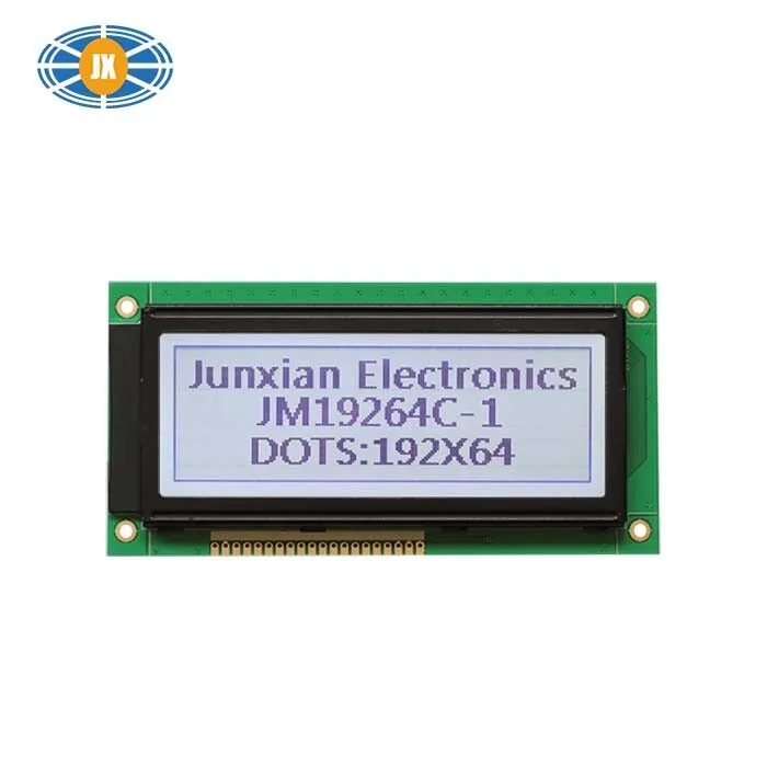192x64 4.3 Inch Monochrome LCD Module , Compact 5V Parallel Interface Graphic LCD Screen view 2