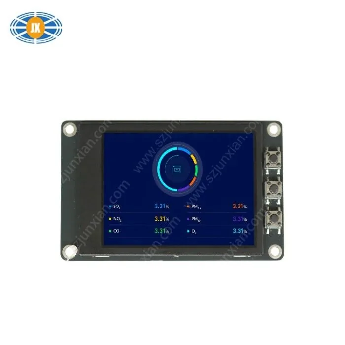 2.8 Inch BMS Serial Port LCD Display IPS TFT Panel 800x480 Wide Viewing Angles view 5