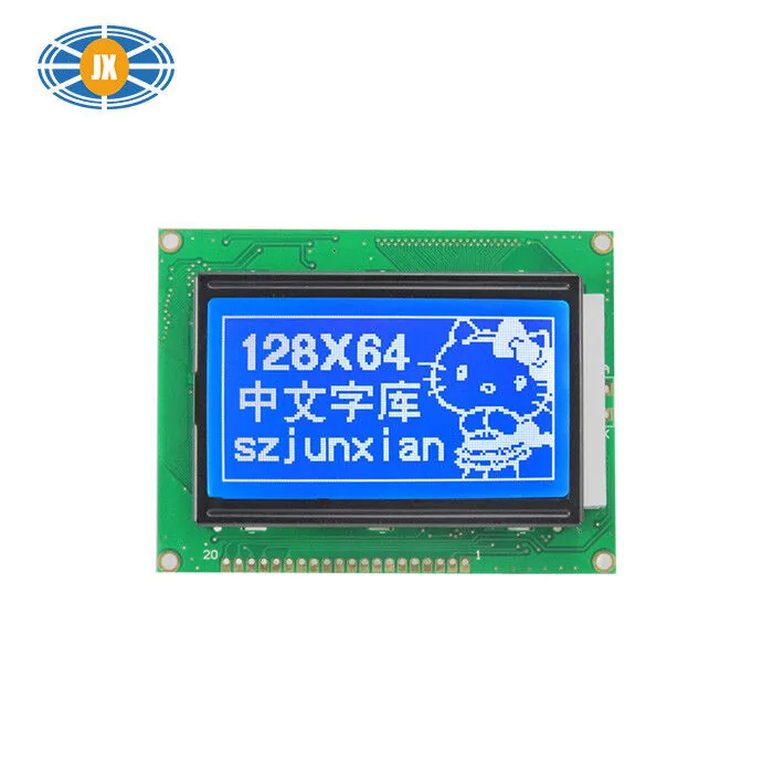 3.8 Inch Dual Backlight Monochrome LCD Module 3.3V 5V Graphic LCD Screen view 2