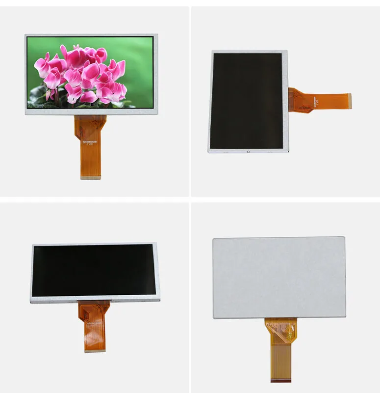 7 Inch TFT LCD Display 450cd/M2 Industrial Custom TFT Display Viewing Angle view 5