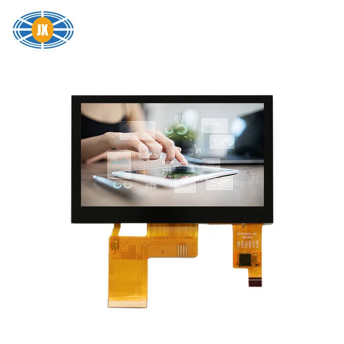 Customized TFT LCD Touch Screen 8 Bit RGB Interface 4.3 inch Capacitive Touch Screen view 3
