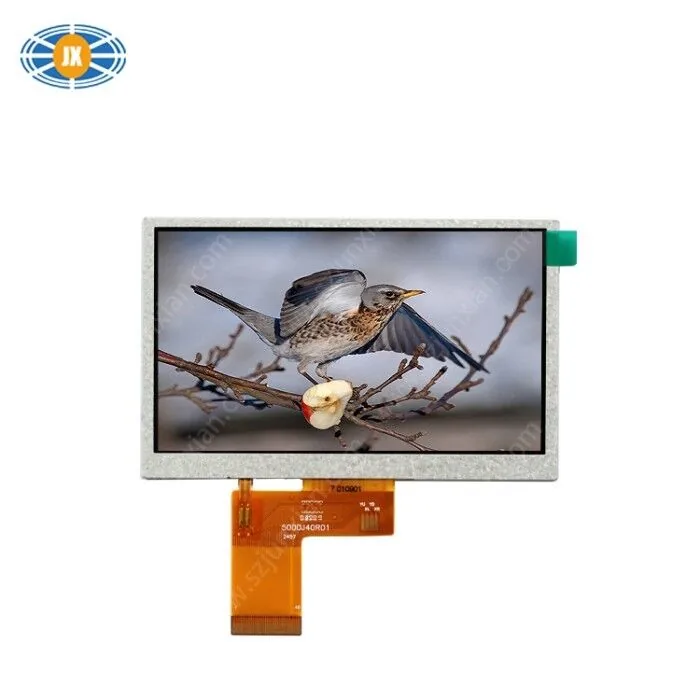 High Brightness 5 Inch LCD Monitor 500cd/m2 TFT LCD Capacitive Touchscreen view 2