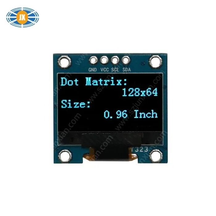 Industrial 0.96 Inch OLED Screen 128×64 Dot Matrix Display Module With SSD1315Z Drive view 2