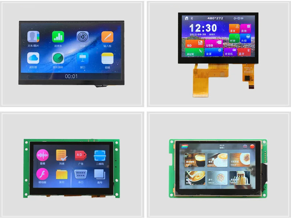 RoHS Compliant Custom LCD Display Manufacturer Multiple OEM TFT Display view 5