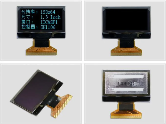 1.3 Inch OLED LCD Display High Res Versatile Interface OLED Screen Module With SH1116 Driven - detail photo 1