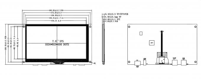 Mechanical drawing for JM-GD814