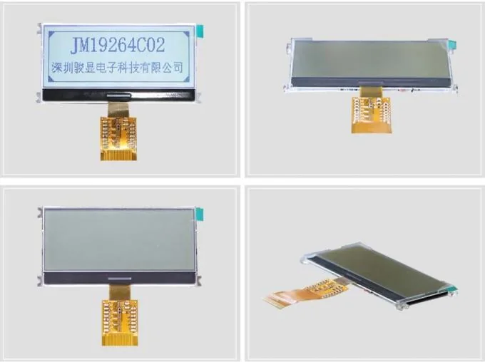 192×64 Graphic LCD Display Monochrome Compact Good Visibility COG Dot Matrix Display - detail photo 1