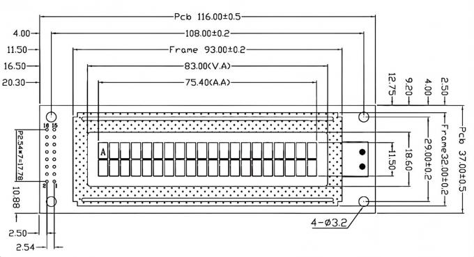 Mechanical drawing for JM2002A