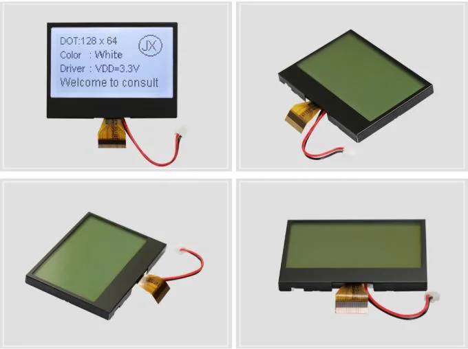 128×64 Monochrome Graphic Dot Matrix LCD Module , FSTN LCD Display For Industrial - detail photo 1