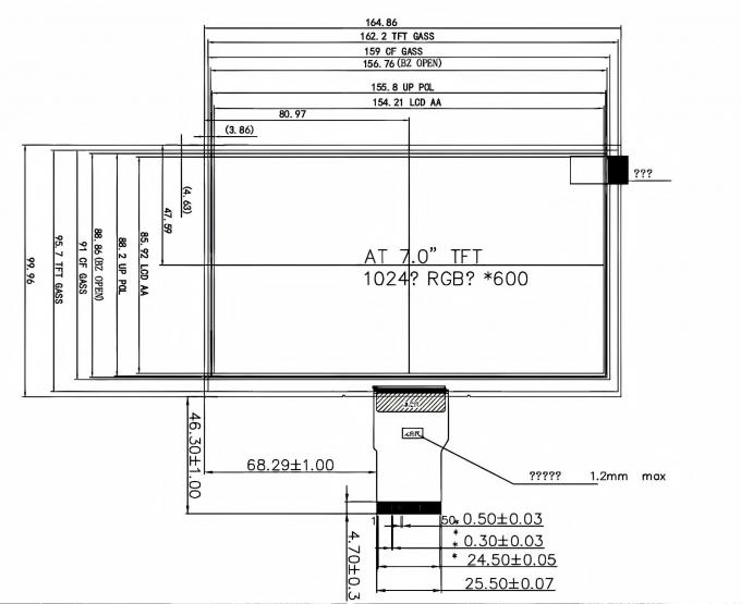 Mechanical drawing for JM-PT135-01