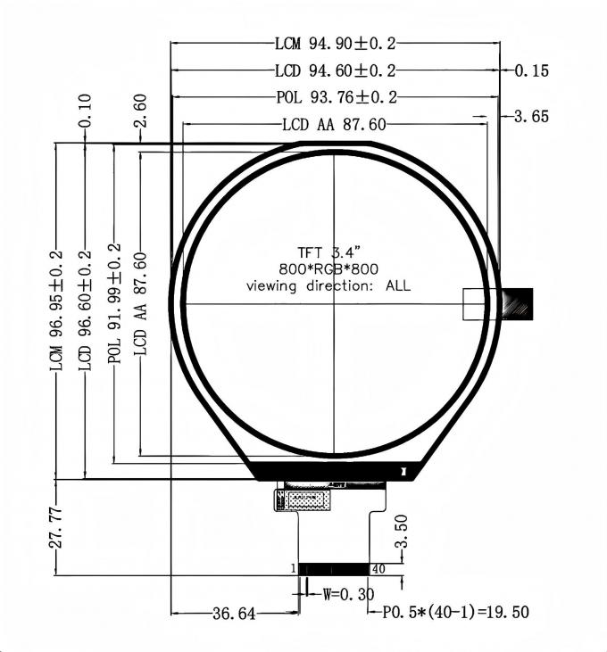 Mechanical drawing for JM-PT106-00